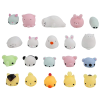 Mini Squishies Kawaii Mochi Animaux pour Enfants – Idéaux pour les Fêtes, Jouets Anti-Stress à Presser