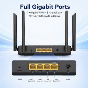 Router OpenWRT AX3000 WIFI-6 de doble banda 2.4G y 5G R930S compatible con redes Mesh para uso en interiores - Product Image 4