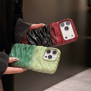 Funda de Teléfono TPU con Diseño de Arcoíris IMD para iPhone 17 Air 16 15 14 Pro Max, Degradado Colorido, Película Suave Antigolpes - Product Image 3