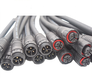 Оптовая цена 2 3 4 Pin IP68 M15 штекерные разъемы, водонепроницаемые M15 5-контактные разъемы, наружный Ip67 M15 светодиодный разъем - Product Image 6