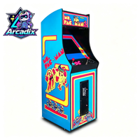Machine de jeu d'arcade rétro à monnayeur, borne d'arcade classique verticale, machine de jeu vidéo 2 joueurs pour intérieur