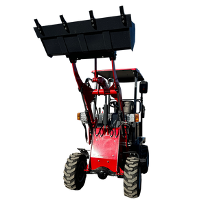 TOPONE Tiongkok TL906E roda elektrik Mini pemuat bertepi baterai sekop kecil muatan 600KG Mini - Product Image 4