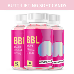 Gummies d'amélioration des fesses et des hanches pour femmes sous marque privée - Supplément vitaminique naturel aux ingrédients biologiques - Product Image 3