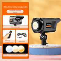 Kit Studio Professionnel 100W Bi-couleur 2700-6500K avec Boîte à Lumière Softbox et Support de Lumière 2M et Softbox Lanterne