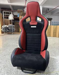 เบาะนั่งสไตล์ Recaro แบบปรับแต่งพิเศษสำหรับ <span class=keywords><strong>Nissan</strong></span> 370Z Nismo เบาะนั่งทรงบัคเก็ตสำหรับรถแข่ง ปรับได้ พร้อมโลโก้ สี และวัสดุที่กำหนดเองได้ - Product Image 1