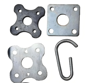 <span class=keywords><strong>Plaque</strong></span> de base en acier galvanisé Q235 pour accessoires de construction de supports réglables, certifiée CE, marque BANGNA - Product Image 3