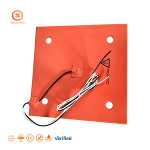 Calentador de Silicona Personalizado de 12V-380V, Tapete Calefactor para Derretir Nieve, Almohadilla Calefactora de Silicona Flexible para Impresora 3D - Product Image 3