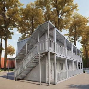 Casa Móvel Luxuosa Personalizada de 20FT 40FT com 3 Quartos, Casa Pré-Fabricada Expandível com Banheiro - Product Image 3