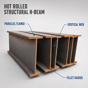Poutre en acier <span class=keywords><strong>galvanisé</strong></span> ASTM Standard A36 <span class=keywords><strong>IPN</strong></span> 400, 100 mm x 20 mm, S235jr S275jr, acier doux HEA HEB IPE 150x150, prix de la poutre en H - Product Image 1