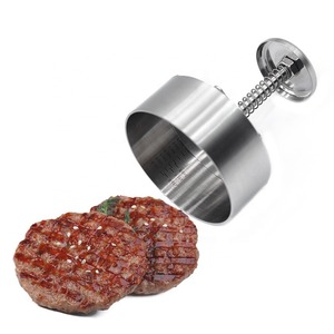 Máy làm bánh mì kẹp thịt bằng thép không gỉ, máy ép thịt và bánh mì kẹp thịt, lý tưởng cho thịt bò, bánh mì kẹp thịt chay, nướng thịt - Product Image 2