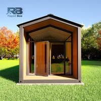 Maison préfabriquée de luxe de 20 pieds, 2 à 3 chambres, cabines portables, maison modulaire, bureau, hôtel, petite maison préfabriquée en bois, villa