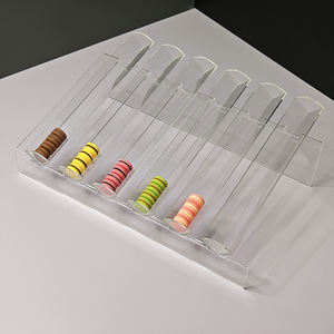 Vitrines à macarons modernes en acrylique personnalisées - Taille et couleur personnalisables pour l'affichage des produits - Product Image 1