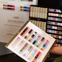 Kit de vernis gel ZRKGEL Ladai Premium 120 couleurs, qualité salon, pour la vente en gros aux distributeurs, avec gel œil de chat sans TPO ni HEMA