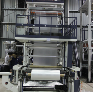 PLASTAR China Ein schicht ige Blas folien maschine Kunststoff Ldpe <span class=keywords><strong>Film</strong></span> herstellungs maschine - Product Image 4
