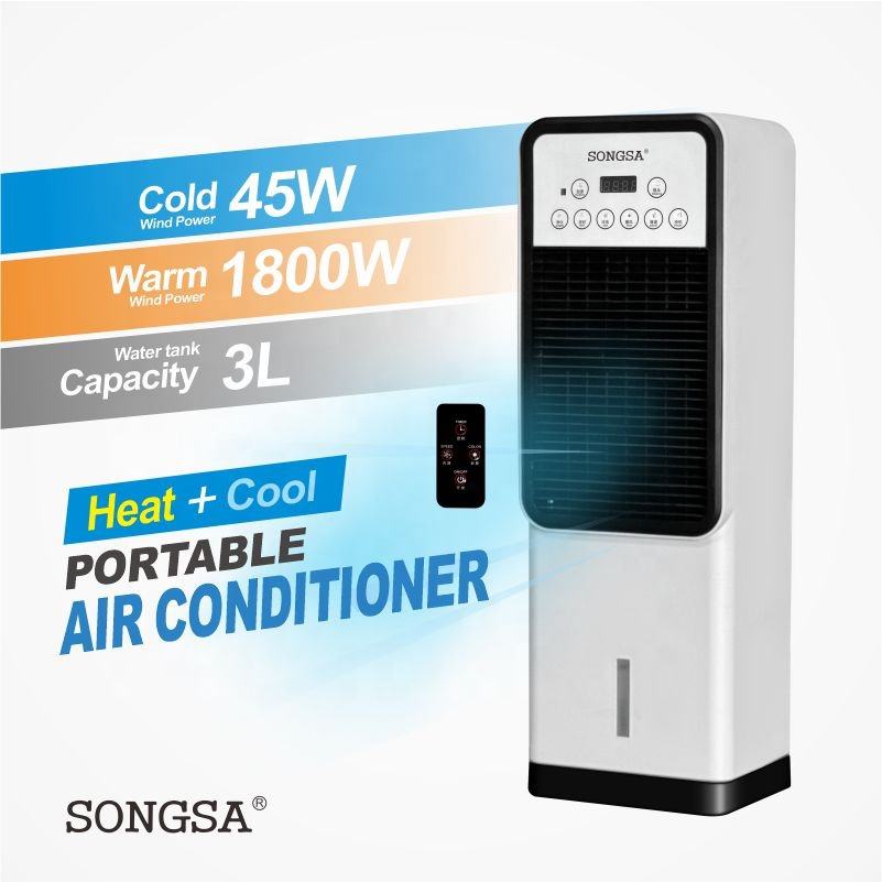 Cooling and heating tower fan