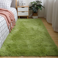 Tapis d'intérieur moderne classique de grande taille, doux, shaggy et moelleux, en polyester de haute qualité pour la maison, l'exercice et les voyages