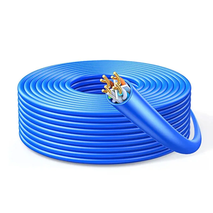 สายเคเบิลเครือข่ายกลางแจ้ง D-sunty Factory 1000 ฟุต Cat6 UTP ความยาว 305 เมตร 4 คู่ทองแดง พร้อมกล่อง ได้รับการรับรองมาตรฐาน CE/ROHS  วัสดุหุ้ม PVC LSZH ขนาด 23AWG 24AWG - Product Image 2