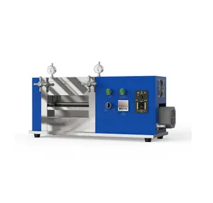 Vertical Horizontal Alignment Pouch Cell Electrode Roller Rolling Press Machine For Battery R&D