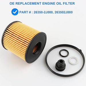 Prix usine filtre à huile Auto accessoires moteur pièces de rechange 26350-2J000 263502J000 0986AF0365 pour Hyundai Sonata - Product Image 3