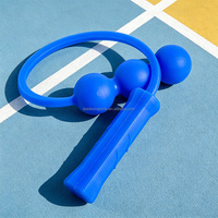 Entrenador de Swing de Tenis con Acción de Látigo y Resistencia - Herramienta de Entrenamiento de Eje Flexible - Desarrolla la Explosividad del Antebrazo y la Muñeca