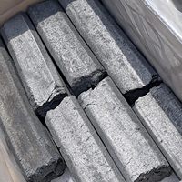 Charbon de bois anthracite en briquettes Sanwa Takeumi Premium 100% naturel sans produits chimiques 0,5% de cendres et de soufre 7 heures d'utilisation continue