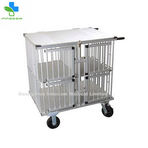 Chariot à 4 Berth pour chiens de grande taille, haute qualité, mode vétérinaire, Cages pour animaux de compagnie, chariot de toilettage pour chiens, vente en gros - Product Image 6