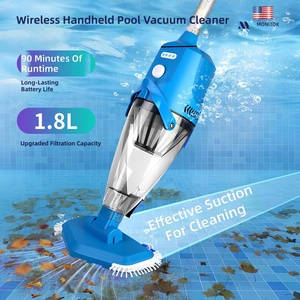 <span class=keywords><strong>Robot</strong></span> aspirateur de <span class=keywords><strong>piscine</strong></span> portable avec étanchéité IPX8 et capacité de filtration de 1,8 L pour les étangs à tortues et les bassins à poissons - Product Image 5