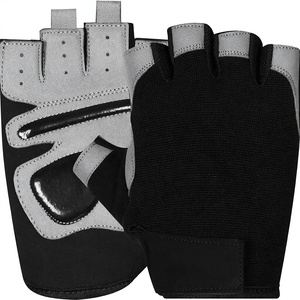 Gants de fitness d'été transfrontaliers pour la musculation, respirants, demi-doigts, unisexes, prévention des callosités, sans doigts, avec protection du poignet - Product Image 3