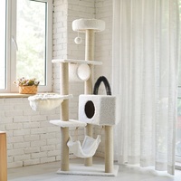 Arbre à chat escalade maison chat jouet hamac pour scratc chat gratteur tour condo