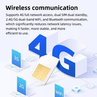 Lecteur RFID UHF portable WYUAN, terminal de collecte de données Android, scanner d'étiquettes 860-960 MHz pour la gestion des stocks d'entrepôt