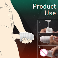 Jouets de masturbation jetables pour hommes S-hande, portables, réalistes, avec logo personnalisé