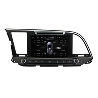 Autoradio vidéo Android 10.0 64 Go Kd-8207 en promotion pour Hyundai Elantra 2016 2017 2018 conduite à gauche écran tactile 8 pouces