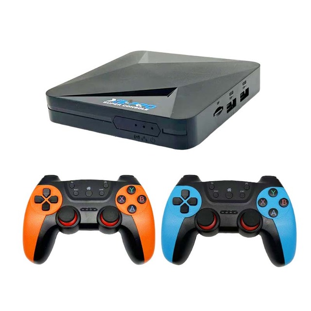 2025 Super Console X Pro 2 TV System Retro Video Game Console with 4K Classic Games Supports 60+ Emulators Video Game