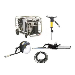 Hydraulic Breaker <b>Tool</b> <b>Set</b> With Engine Powered Concrete Demolition Equipment For <b>Fire</b> Rescue Operations - Product Image 2