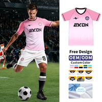 Uniforme de Fútbol Sublimado de Grado Élite EXON con Colores Vibrantes, Conjunto de Uniforme de Fútbol Personalizado para Equipos