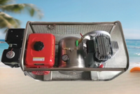 Compresseur d'air portable à essence à piston haute pression pour la plongée, adapté à deux personnes, pour une profondeur de plongée de 25 mètres