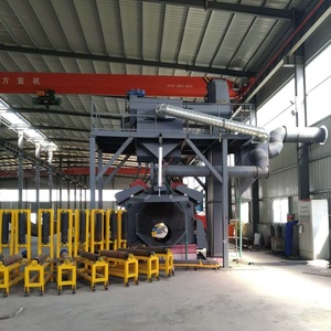 Ống thép bắn nổ máy với bơm động cơ cho bên trong bên ngoài tường gỉ loại bỏ các thành phần cốt lõi để làm sạch ống thép - Product Image 5