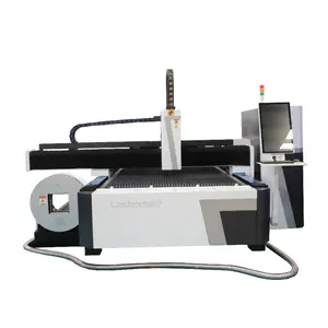 Dual-Use Process AKJ1530F-2 Metal Fiber Laser Cutting Machine Acrylic Wood CO2 Laser Head