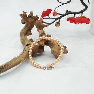 Pulsera Tasbih étnica de perlas sintéticas blancas cremosas y brillantes de 6 mm, 33 cuentas, ligera, accesorio musulmán portátil. - Product Image 1