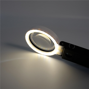 TH-7058BD 10X25X Kính Lúp Đèn Rảnh Tay Cầm Tay Kính Lúp Trang Sức Có Đèn - Product Image 3