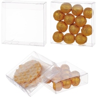 Conteneur à bas prix Mini clair Mariage en plastique bonbons gâteau livraison alimentaire emballage boîte d'emballage