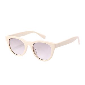 Gafas de Sol Cat Eye con Marco Blanco, Protección UV400, Estilo Retro Casual para Mujer, Lentes de Aro Completo 2025 - Product Image 5