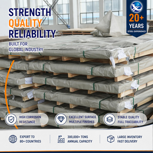แผ่นสแตนเลส ASTM Standard 304 310S ผิวกระจก 8K หนา 3.0 มม. ขนาด 2500 มม. (4'x10') สำหรับการแปรรูปอาหาร - Product Image 1