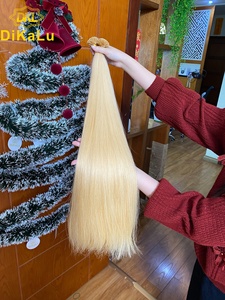 批发价直发接发 I Tip接发 红色 613 色 100% 处女原生发 不打结 - Product Image 3