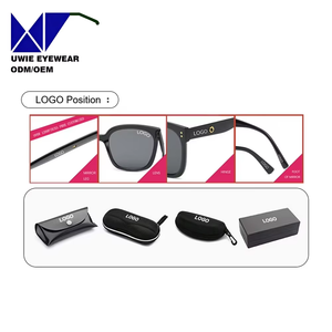 Lunettes <span class=keywords><strong>de</strong></span> soleil unisexes légères polarisées haute définition, verres TAC, monture PC, forme carrée, protection UV400, pour la natation - Product Image 6