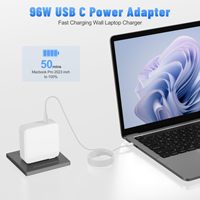 Adaptateur secteur USB-C 61W 67W 70W 87W 96W pour Mac Book Air Pro, ordinateur portable USB-C, type C, câble USBC, chargeur rapide, iPad Pro