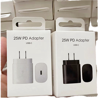 TYPE-C Super Rapide 5V/3A QC3.0 Chargeur 15W Adaptateur de Voyage avec Sortie 20W pour Samsung pour Galaxy S24 S23 S21 S20 Ultra DC Caméra