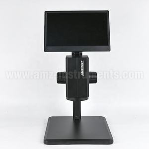 ZM-30LCD Microscope stéréo LCD vidéo d'inspection numérique FHD 11.6 ''avec éclairage LED à 4 segments divisés - Product Image 2