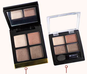 Palette de fards à paupières crème 2 en 1, fini mat et hydratant, longue tenue, marque Luxury Shades - Product Image 4