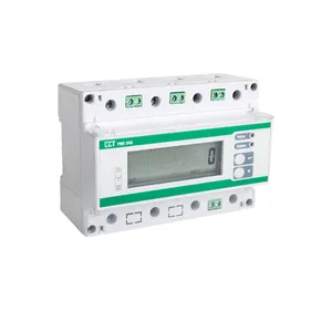 CET PMC-340-A pengukur kwh multifungsi, monitor daya energi pintar din rel tiga 3 fase